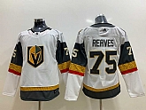 Women Vegas Golden Knights #75 Reaves White Adidas Jersey,baseball caps,new era cap wholesale,wholesale hats